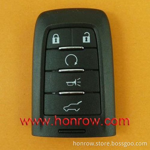 2017 Popular Opel Saab 5 Button remote key with 315mhz